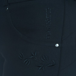 Broek Flags & Cup Nakina Junior Kaviaar Zwart