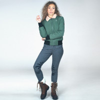 Pantalon Flags & Cup Checks femme Gris Pantalon Flags & Cup Checks femme Gris