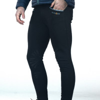 Pantalon Flags & Cup Bassano Junior Caviar