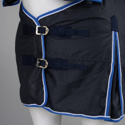 Couverture d'extérieur Horze avec couvre-cou Glasgow 400 g Bleu foncé