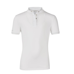 Chemise de concours LeMieux Young Rider Belle Blanc