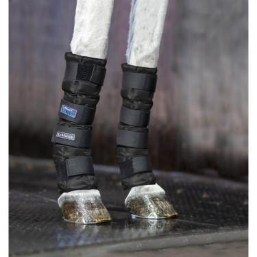 Koelende peesbeschermers Artic Ice LeMieux Zwart Koelende peesbeschermers Artic Ice LeMieux Zwart