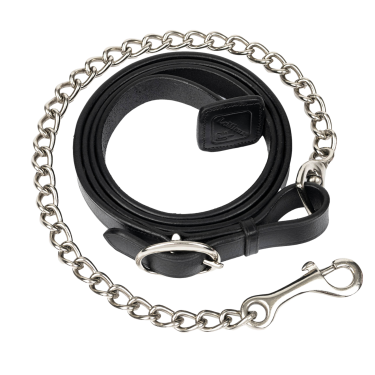 Longe de présentation en cuir LeMieux Noir Longe de présentation en cuir LeMieux Noir