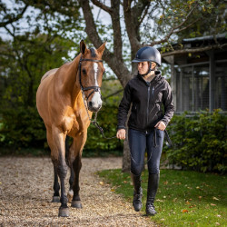 Longe de présentation en cuir LeMieux Noir Longe de présentation en cuir LeMieux Noir