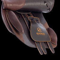 Selle d'obstacle en cuir Acavallo Veneziano Noir Selle d'obstacle en cuir Acavallo Veneziano Noir