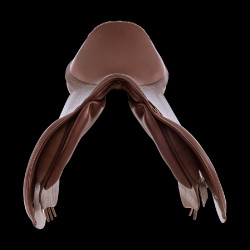Selle d'obstacle en cuir Acavallo Veneziano Marron foncé Selle d'obstacle en cuir Acavallo Veneziano Marron foncé