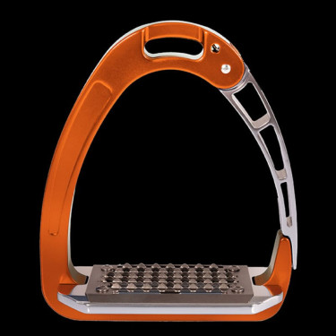 Aluminium stijgbeugels Acavallo Arena Aluplus Oranje
