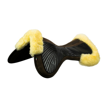 Amortisseur Acavallo Close Contact Classic Gel mémoire de forme mouton Marron / naturel