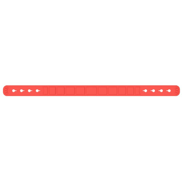 Straps de paturon Scoot Boots par 4 Hibiscus Rouge