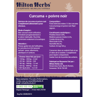 Curcuma et Poivre Noir Hilton Herbs Curcuma et Poivre Noir Hilton Herbs