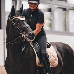 Tapis de Selle Dressage Night Collection Back On Track Champagne Beige