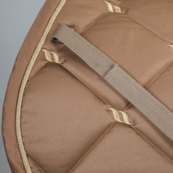 Tapis de Selle Dressage Night Collection Back On Track Nougat Marron