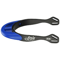 Sprenger FairRider afgeronde sporen Zwart / blauw Sprenger FairRider afgeronde sporen Zwart / blauw