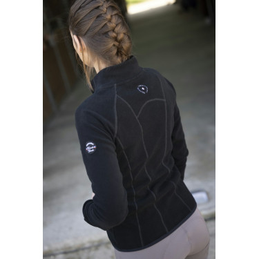 Veste polaire Equithème Lena Noir Veste polaire Equithème Lena Noir