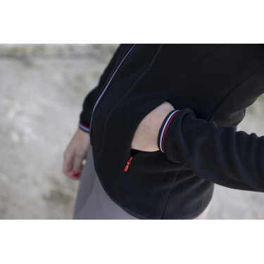 Veste polaire Equithème Lena Noir Veste polaire Equithème Lena Noir