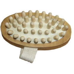 Massageborstel in beukenhout Borstiq Massageborstel in beukenhout Borstiq