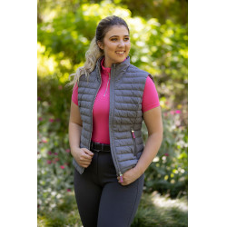 Doudoune sans manches légère LeMieux Nova Gris carbone Doudoune sans manches légère LeMieux Nova Gris carbone