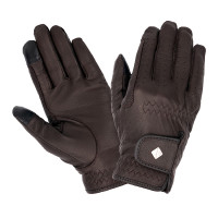 Gants d'équitation en cuir Classic LeMieux Marron Gants d'équitation en cuir Classic LeMieux Marron