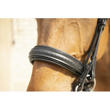 Pénélope Point Sellier hoofdstel Zwart