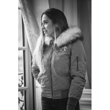 Bombers Pénélope Lyon Bleu artic Bombers Pénélope Lyon Bleu artic