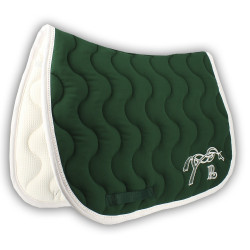 Zadeldek Pénélope Classique Bosgroen / wit