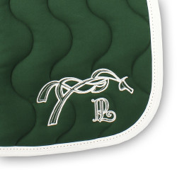 Zadeldek Pénélope Classique Bosgroen / wit Zadeldek Pénélope Classique Bosgroen / wit
