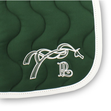 Zadeldek Pénélope Classique Bosgroen / wit Zadeldek Pénélope Classique Bosgroen / wit