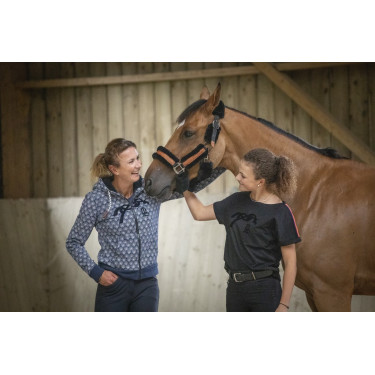 Sweat zippé Pénélope Rosy Sweat zippé Pénélope Rosy