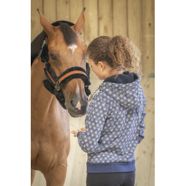 Sweat zippé Pénélope Rosy Sweat zippé Pénélope Rosy