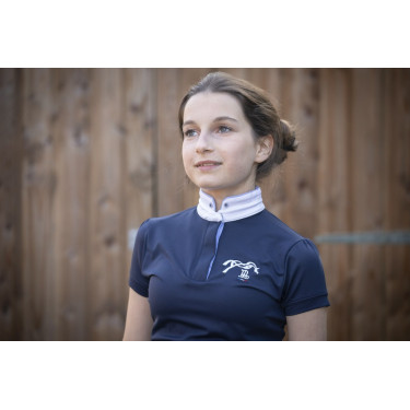 Wedstrijdpolo Pénélope Madrid met korte mouwen Wedstrijdpolo Pénélope Madrid met korte mouwen