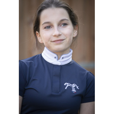 Wedstrijdpolo Pénélope Madrid met korte mouwen Wedstrijdpolo Pénélope Madrid met korte mouwen