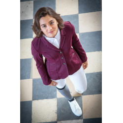 Veste de concours Pénélope Paris Air Soft Prune Violet Veste de concours Pénélope Paris Air Soft Prune Violet