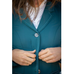 Veste de concours Pénélope Paris Air Soft Bleu canard