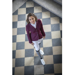 Veste de concours Pénélope Paris Air Soft Prune Violet Veste de concours Pénélope Paris Air Soft Prune Violet