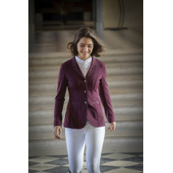 Veste de concours Pénélope Paris Air Soft Prune Violet Veste de concours Pénélope Paris Air Soft Prune Violet