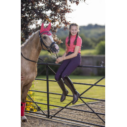 Sous-vêtement technique LeMieux ActiveWear manches courtes Papaye Rose