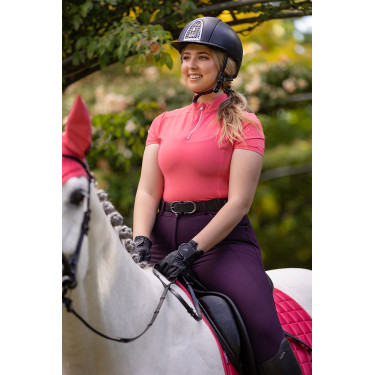 Sous-vêtement technique LeMieux ActiveWear manches courtes Papaye Rose