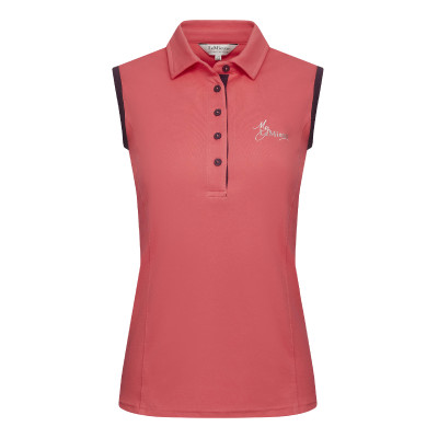 Polo sans manches My LeMieux Papaye