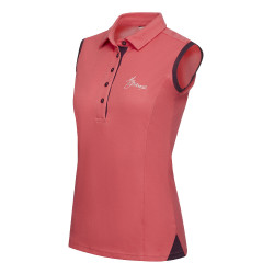 Polo sans manches My LeMieux Papaye Rose Polo sans manches My LeMieux Papaye Rose