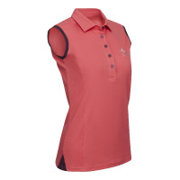 Mouwloze polo My LeMieux Khaki / sorbet Groen Mouwloze polo My LeMieux Khaki / sorbet Groen
