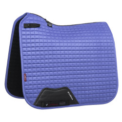 LeMieux Suede Dressuur Zadeldek Bluebell Blauw