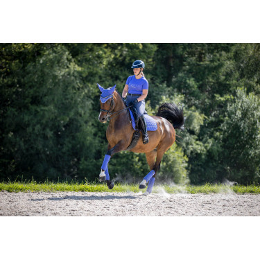 Tapis LeMieux Suede Dressage Square Bluebell Bleu Tapis LeMieux Suede Dressage Square Bluebell Bleu