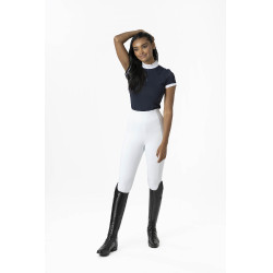Polo de concours LeMieux Olivia manches courtes Bleu marine