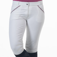 Pantalon Flags & Cup Mendoza junior Blanc