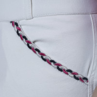 Pantalon Flags & Cup Mendoza femme Blanc