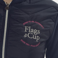 Blouson femme Santa Flags & Cup Bleu marine Blouson femme Santa Flags & Cup Bleu marine