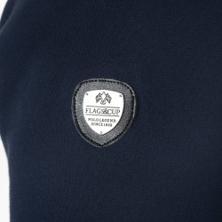 Kindersweater met rits Perico Flags & Cup Marineblauw Kindersweater met rits Perico Flags & Cup Marineblauw