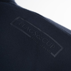 Sweat zippé enfant Perico Flags & Cup Bleu marine