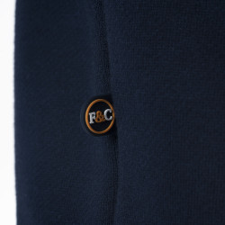 Sweat zippé enfant Perico Flags & Cup Bleu marine