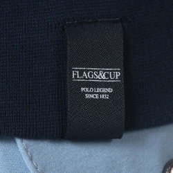 Damesvest met rits Obera Flags & Cup Marineblauw Damesvest met rits Obera Flags & Cup Marineblauw